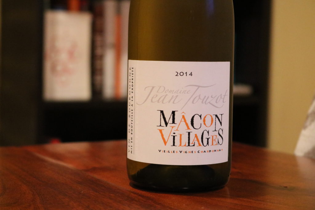 Domaine Jean Touzot Macon Villages Chardonnay Bottle