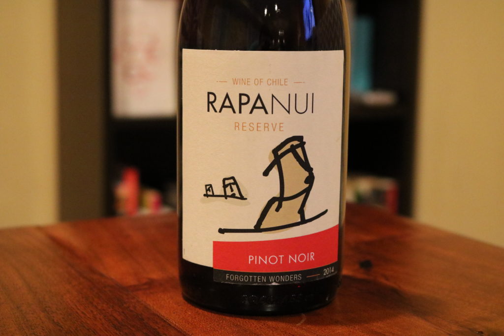 Rapa Nui Reserve Pinot Noir 2014 Bottle